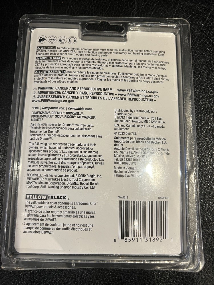 DEWALT Dwa4212 Oscillating Flush Cut Blade