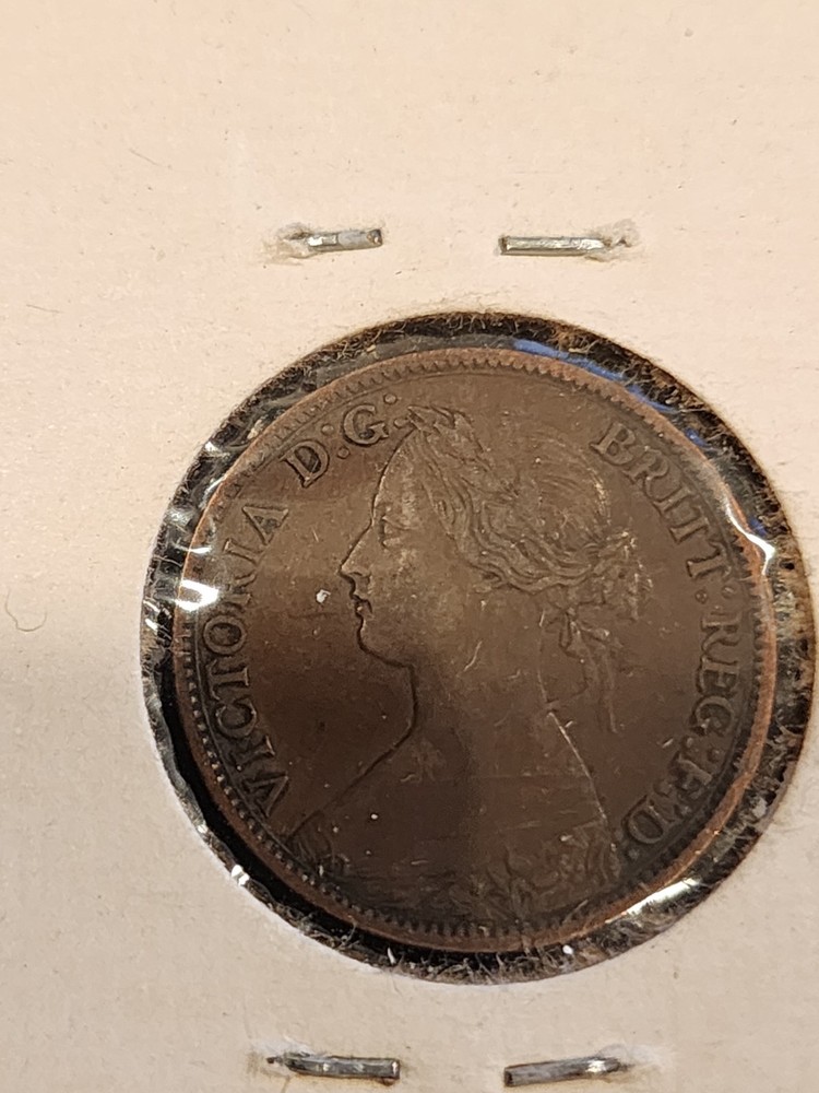 1861 Nova Scotia Half Cent Coin