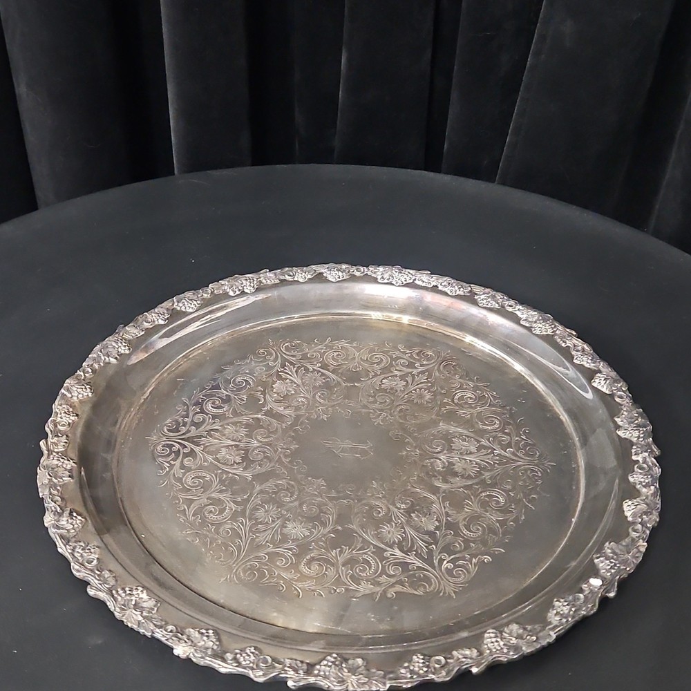 Vintage meriden silver plate co tea set