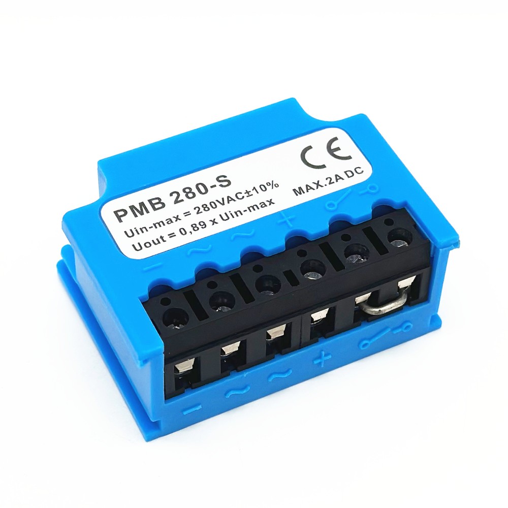 PMB 280-S Full Wave Motor Rectifier Uin-max=280VAC±10% Out=0.89 MAX 2A