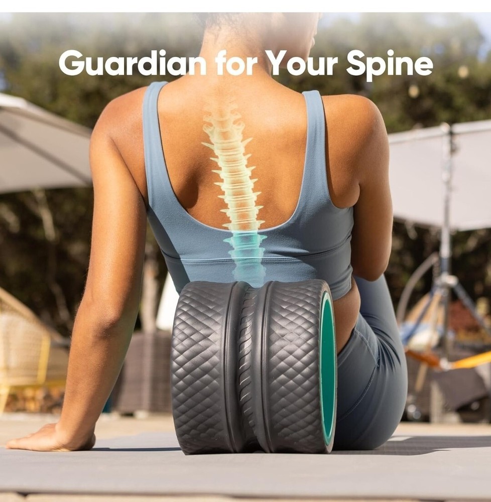 FitBeast Back Roller - 9" Blue