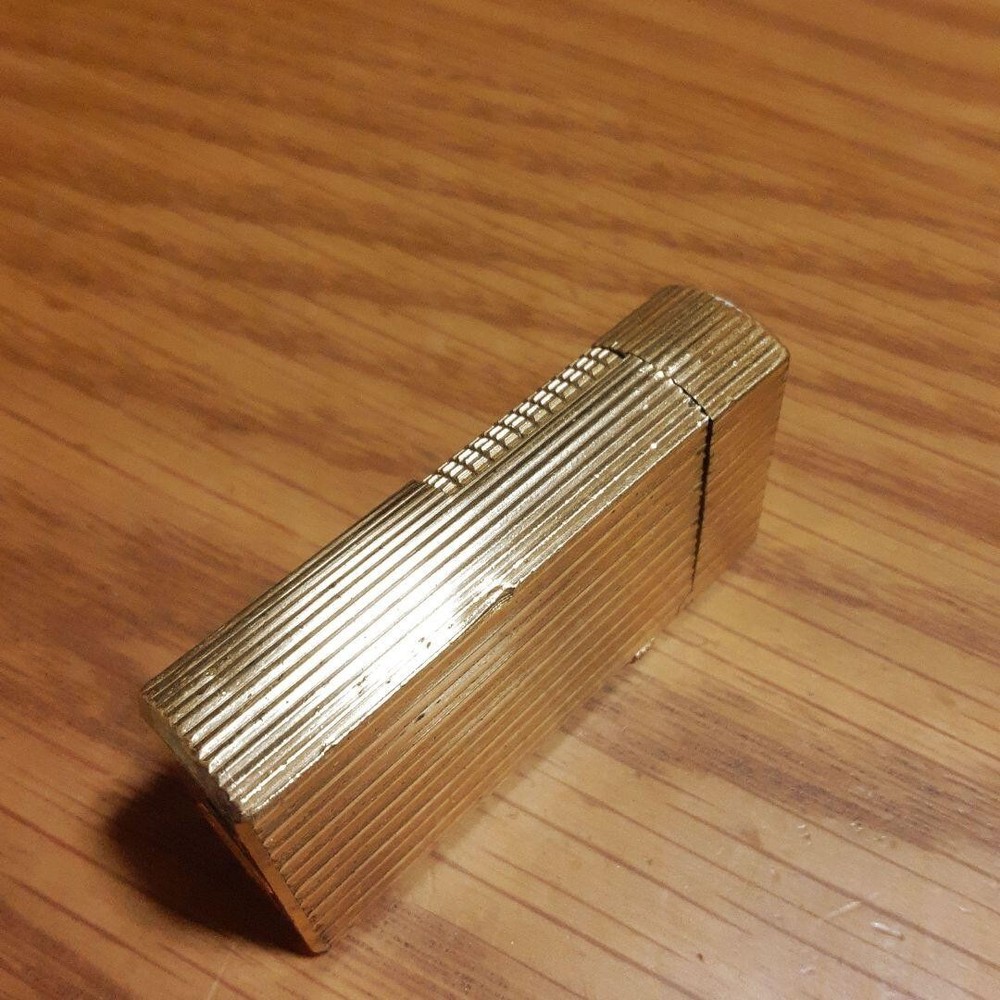 Working Dunhill 70 Rollagas lighter gold without box