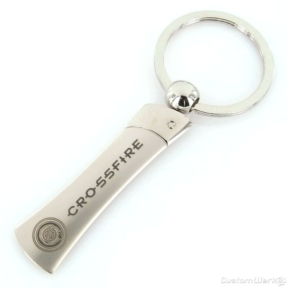 Chrysler Crossfire Blade Key Chain (Chrome)