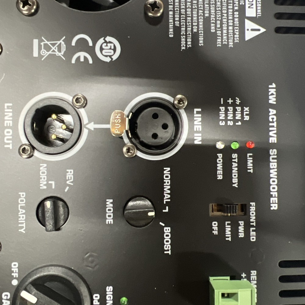 Replacement Amplifier For Qsc Kw118