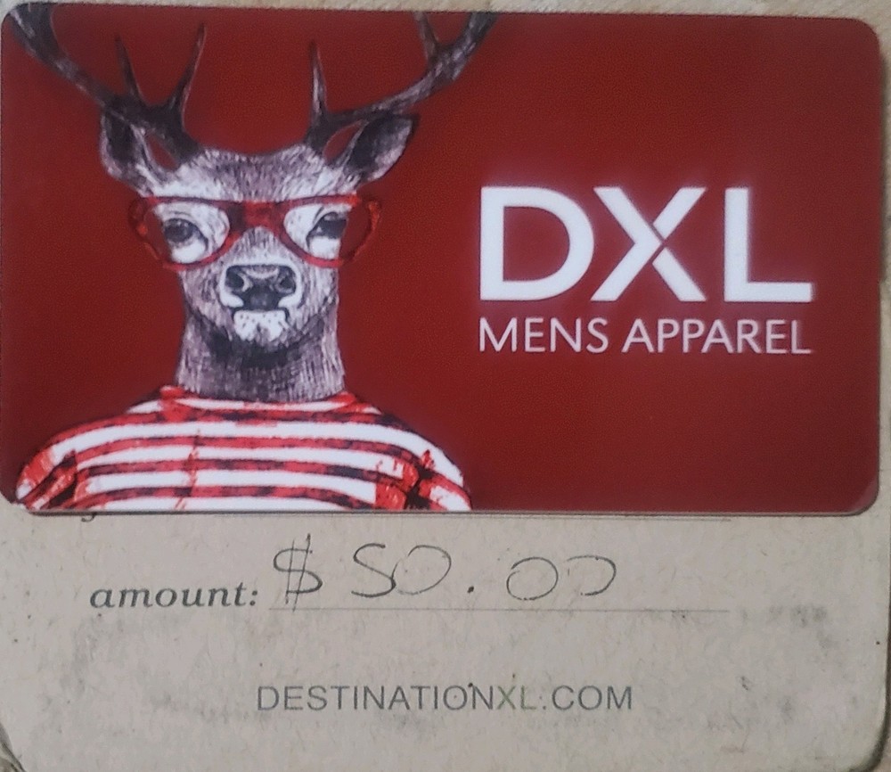 Destination XL $50 Gift Card