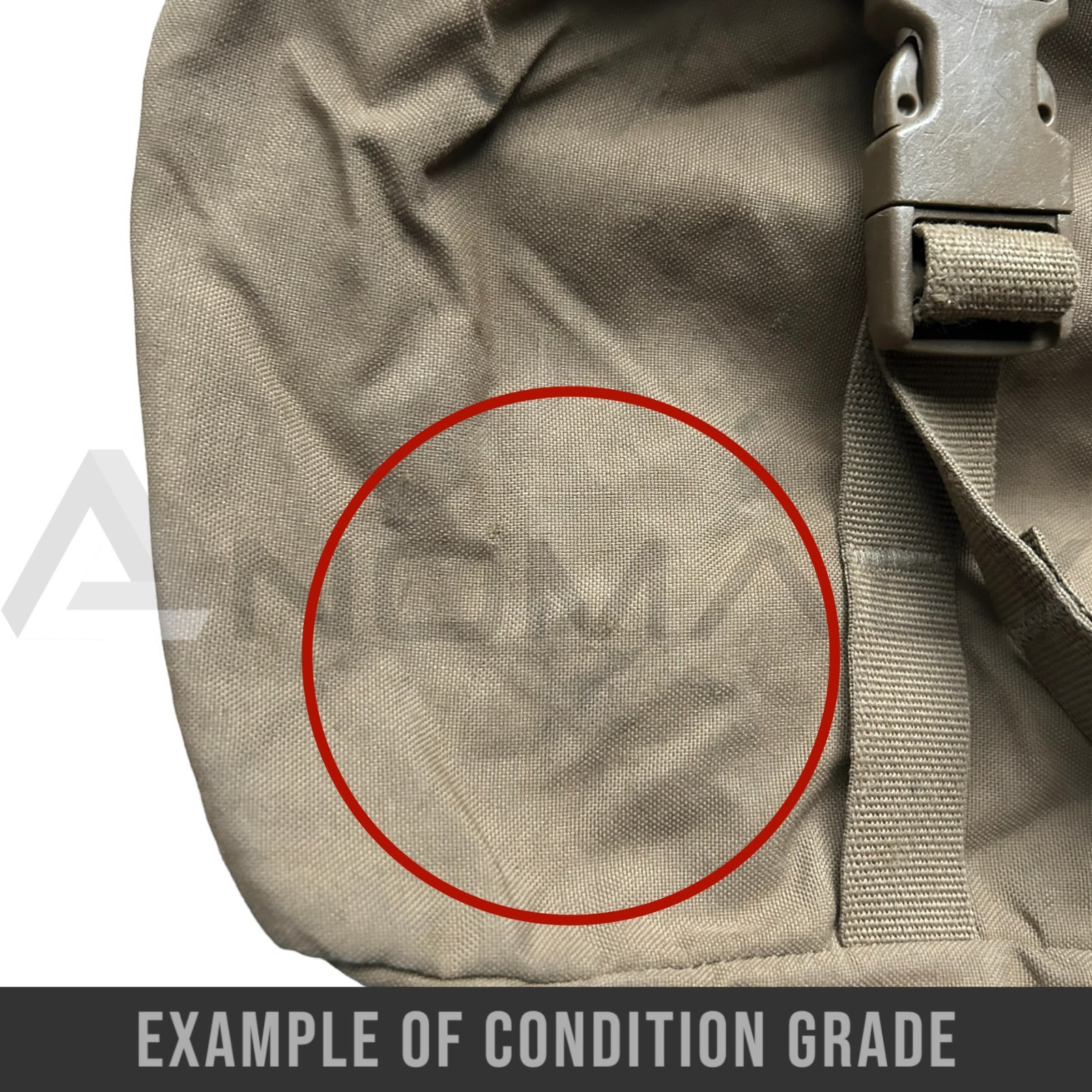 *Lot of 2 Qty* Used USMC FILBE Sustainment Pouch Coyote Brown Molle II FSBE