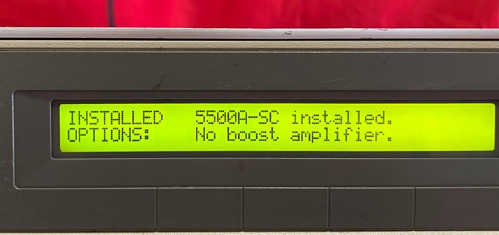 Fluke 5500A SC Option Multi-Function Calibrator, 6505008