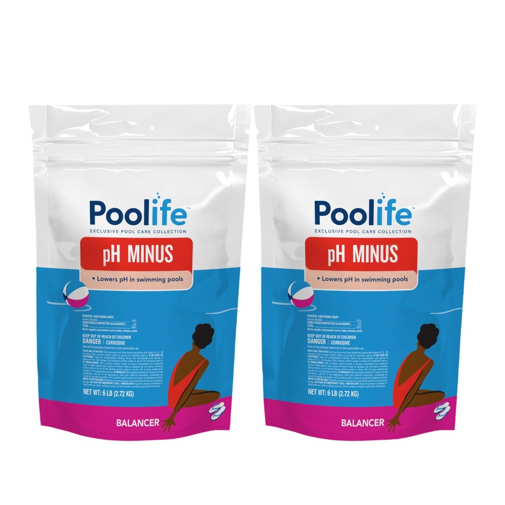 Poolife pH Minus 6 lb (2 Pack) (Bag)