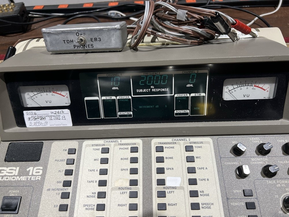 gsi 16 2 Channel Audiometer Model 1716