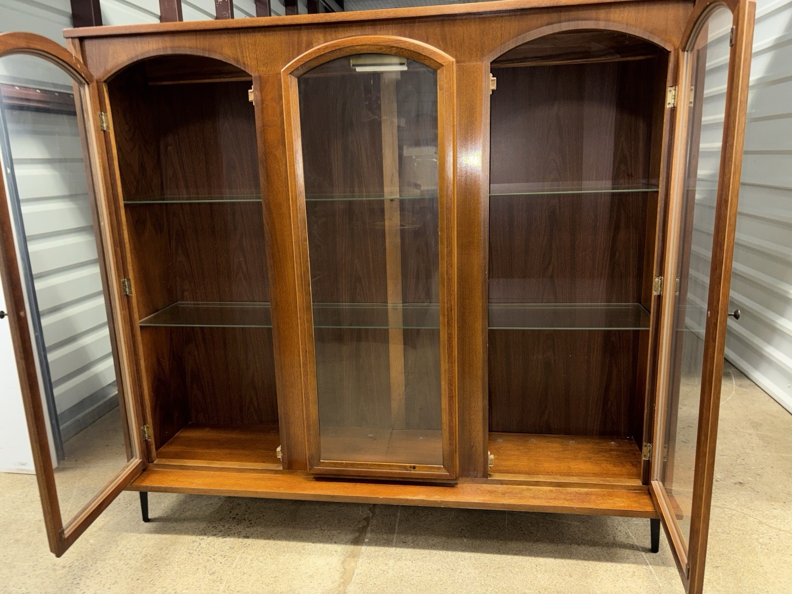 Vintage Mid Century Modern China Hutch