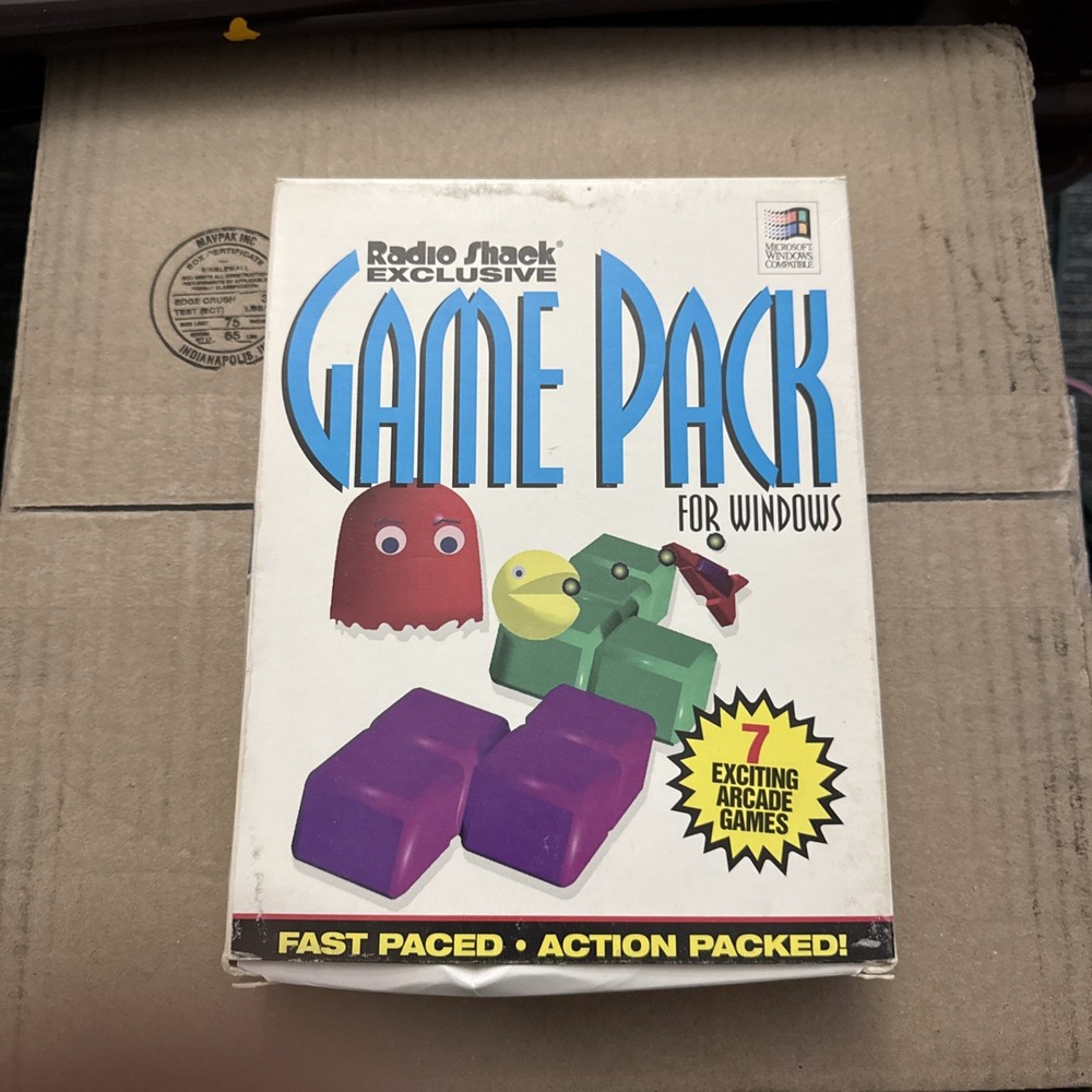 Wizard Works Fun Pac Game Pac Radio Shack floppy disk