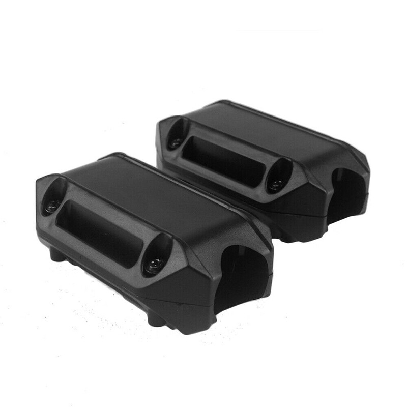 Universal Motorcycle 25mm Engine Crash Bar Protector Bumper Block Plastic