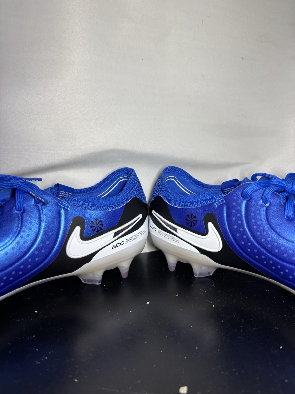 Nike Legend 10 Elite FG Soccer Cleats Blue White DV4328-400 Men's Size 8.5 New