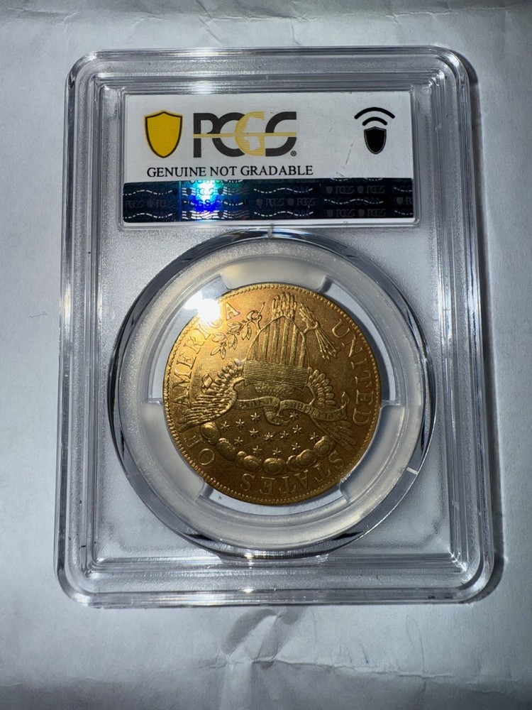 1801 $10 Gold Draped Bust PCGS AU
