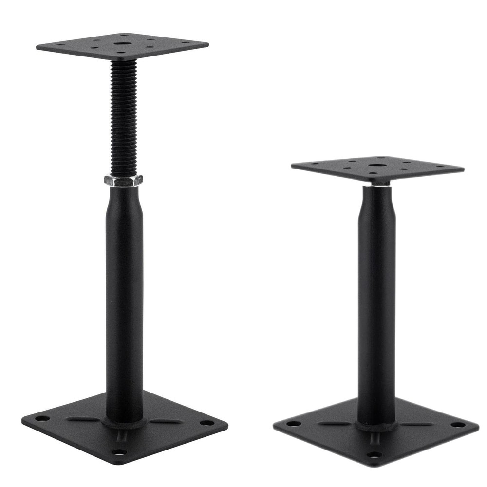 2 Pack Adjustable Support Jack for The Floor,Floor Beam Leveler,RV Step Stabi...