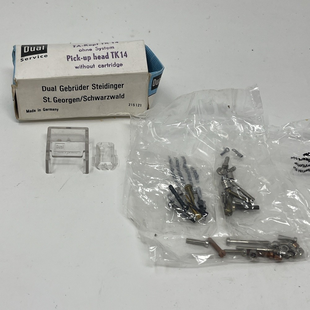 Original DUAL TK-14 Cartridge Alignment Gauge For Turntables + Mounting Hardware