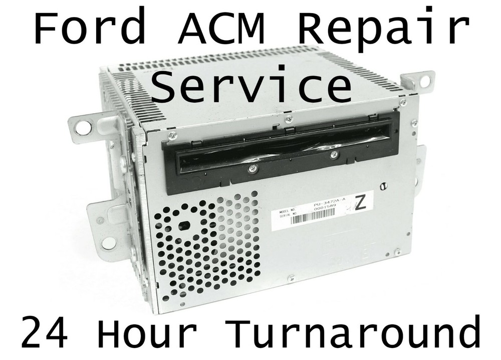 Ford Lincoln Mercury ACM Audio Control Module Radio CD player Repair Service