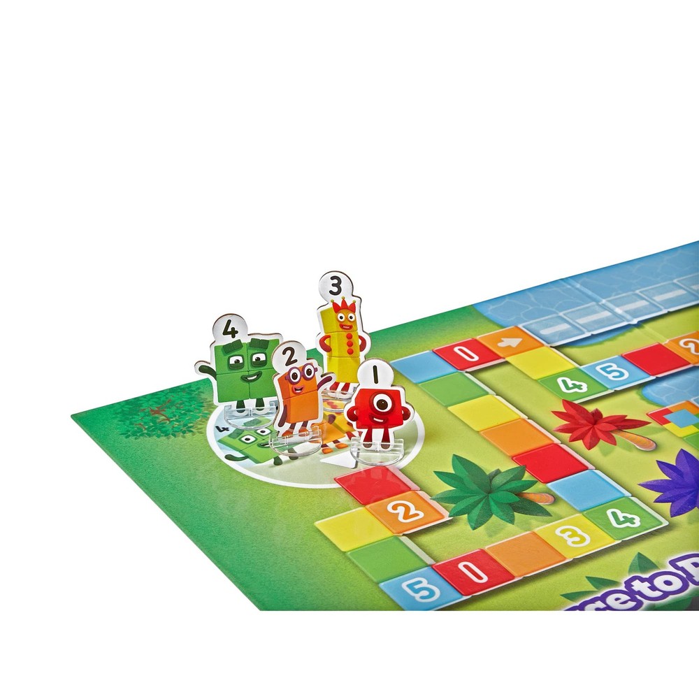hand2mind Numberblocks Race to Pattern Palace! Board Game, Multiple Colors