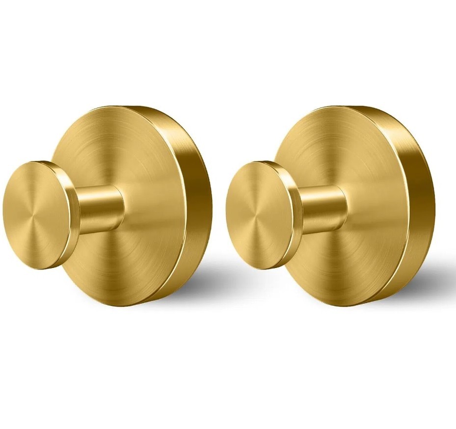 4× Suction Cup Hooks Waterproof Shower Hooks Bathroom Towel Hanger Punch-Free US