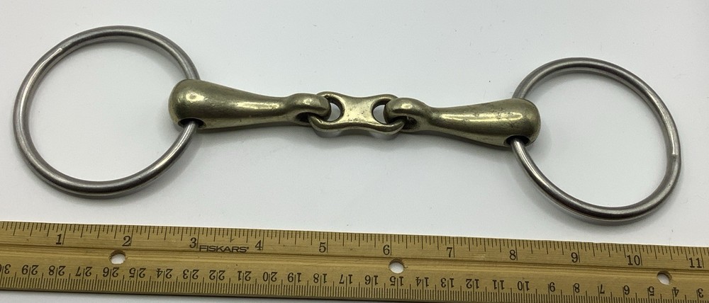 Stainless Steel Loose Ring Snaffle Horse Bit