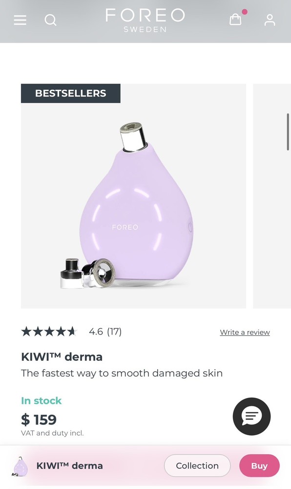 FOREO KIWI derma Skin Tool