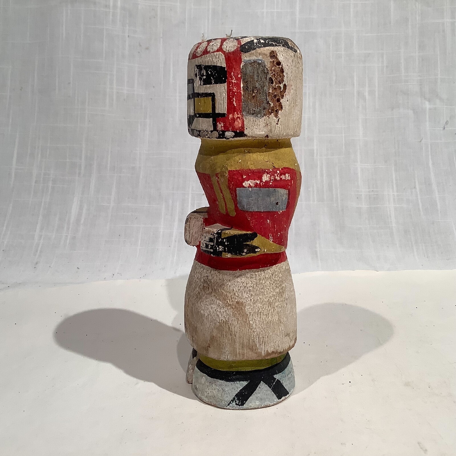 ORIGINAL 1930's-1940's HOPI COTTONWOOD KATSINA DOLL, 5.5", PROB. BY OTTO PENTEWA
