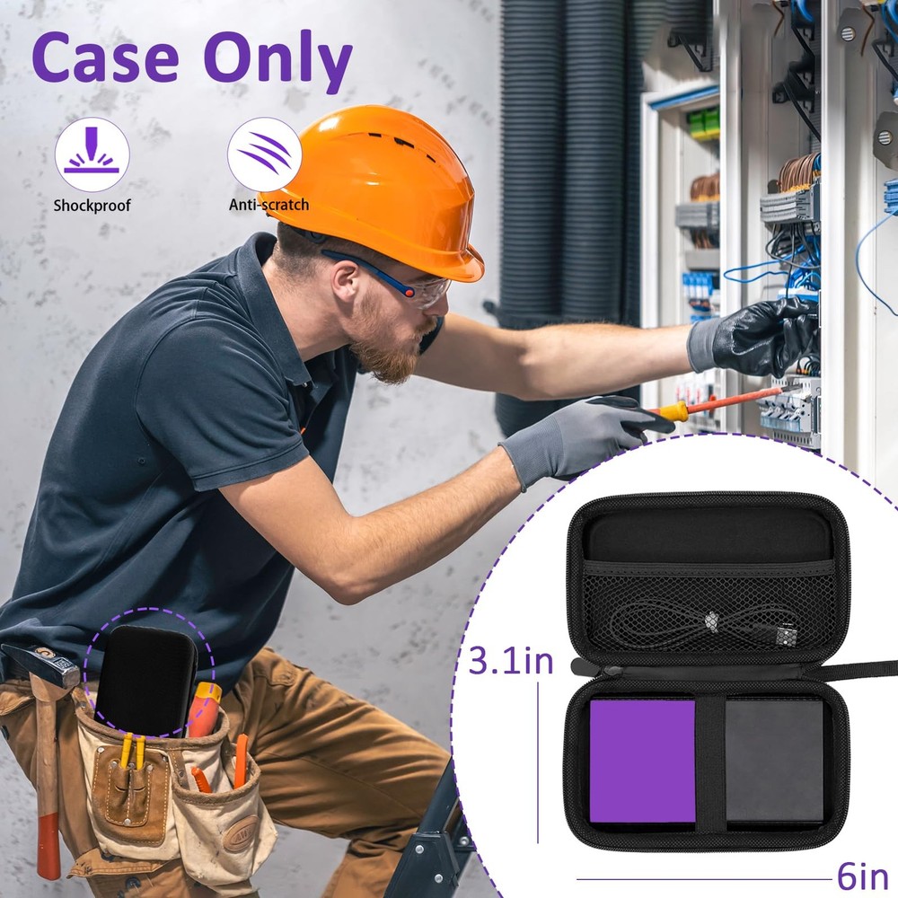 Case for The Walabot DIY 2/ 2m, Hard Carrying Wall Scanner/Stud...