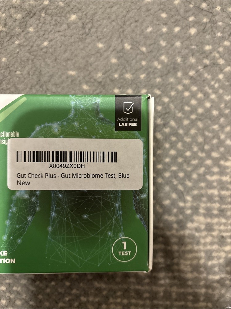 Gut Check Plus Gut Microbiome Test Blue - Additional Lab Fee