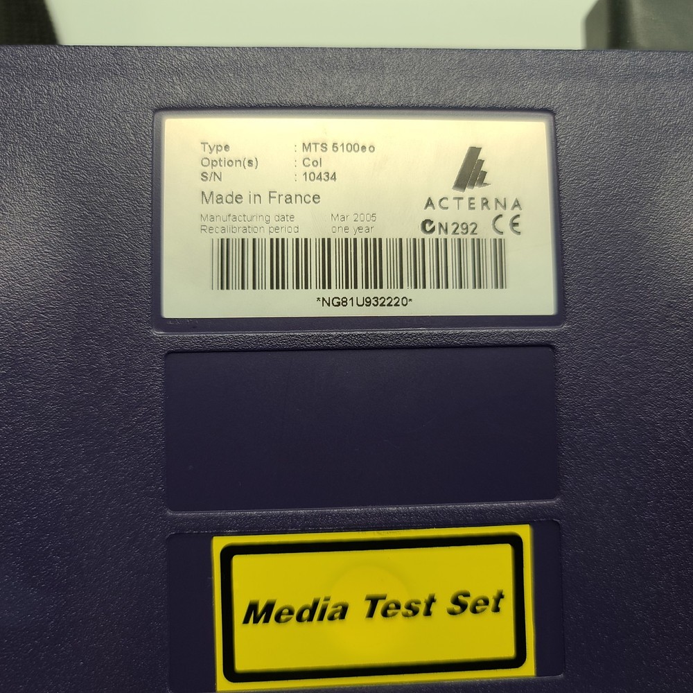 Acterna Wavetek MTS5000e Optical OTDR Fiber Tester