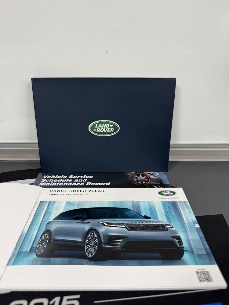 RANGE ROVER VELAR MANUAL / HANDBOOK QUICK REFERENCE GUIDE. 2020~2024 (2023)