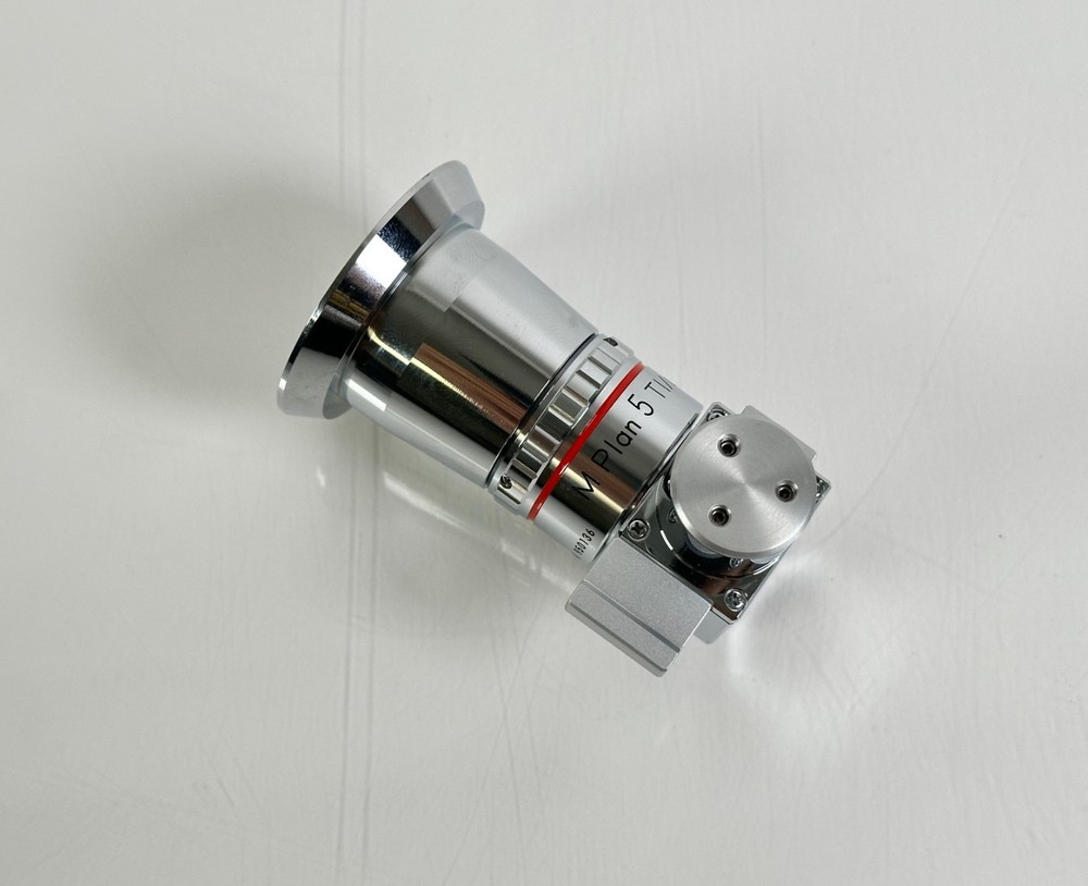Nikon M-Plan 5X TI 0.1 Microscope Interferometer Objective Lens Interferometry