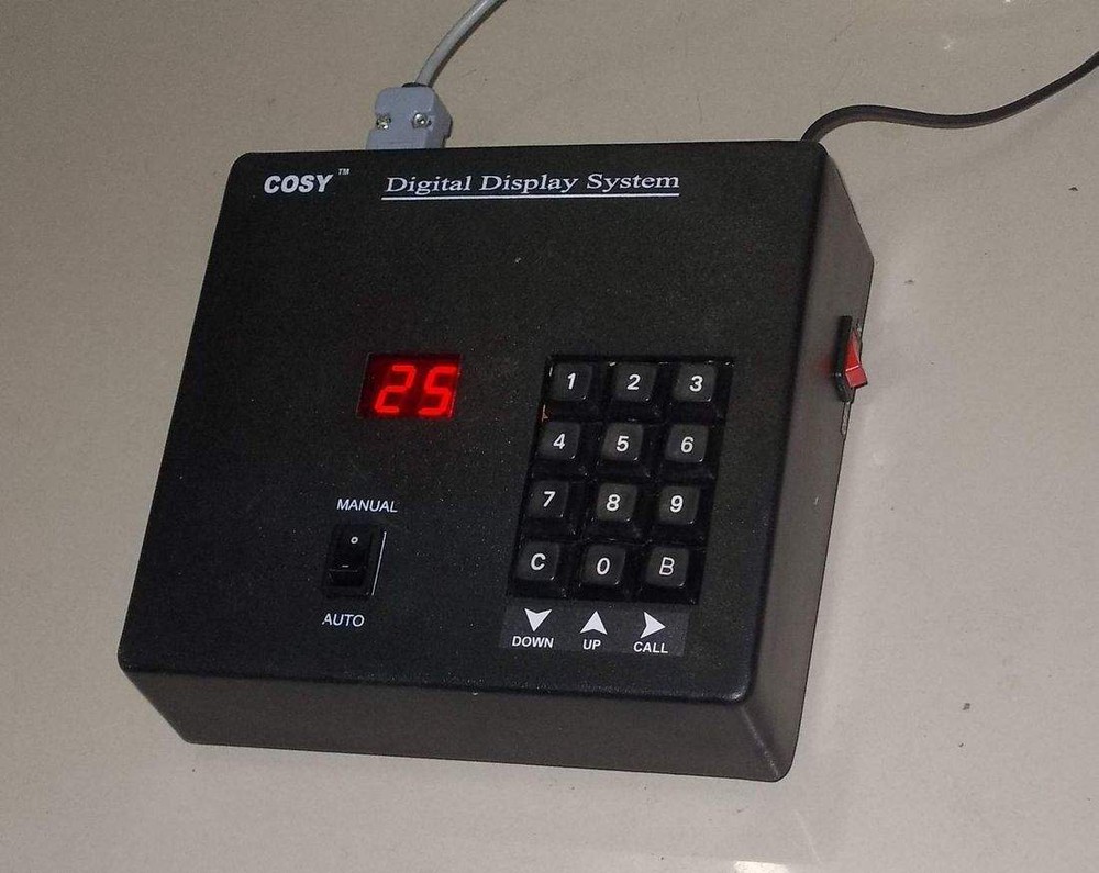 2 Digit - Take A Number System, Token Display System, 4" High Digits