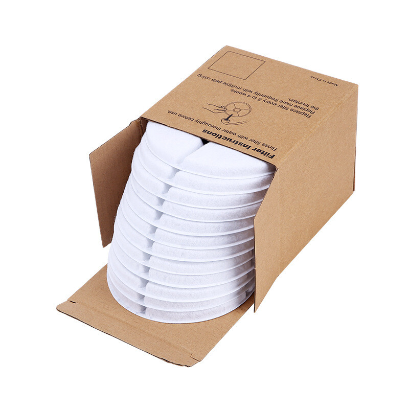 12PCS Cat Water Fountain Filters Pet Fountain Filters Replacement Only