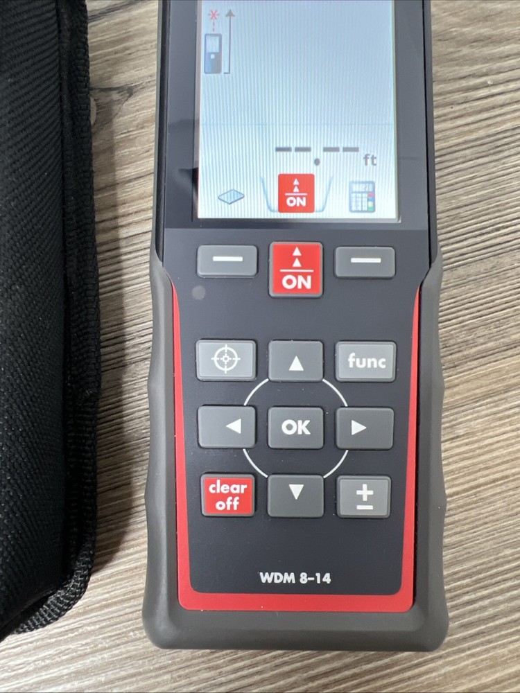 🔥Wurth🔥Bluetooth Enabled Professional Laser RANGE FINDER- Model # WDM 8-14