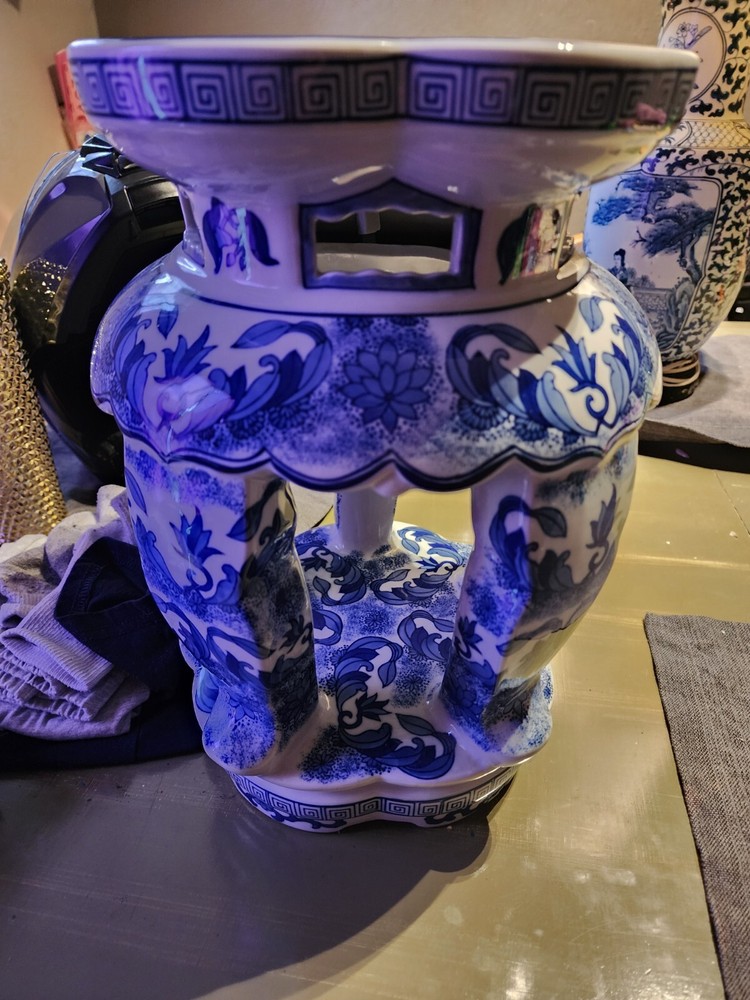 china antique garden stool