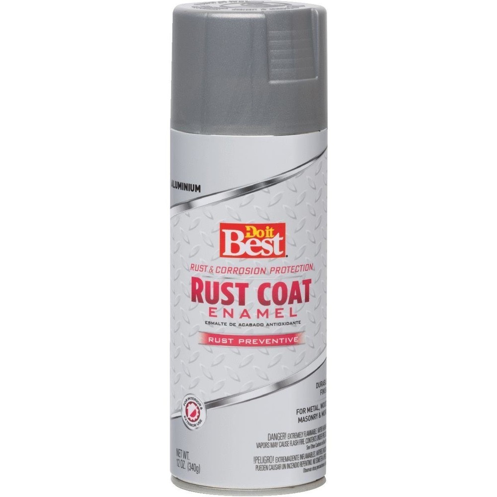 (6 PACK) RUST COAT ENAMEL ANTI-RUST SPRAY PAINT - VARIOUS COLORS AVAILABLE
