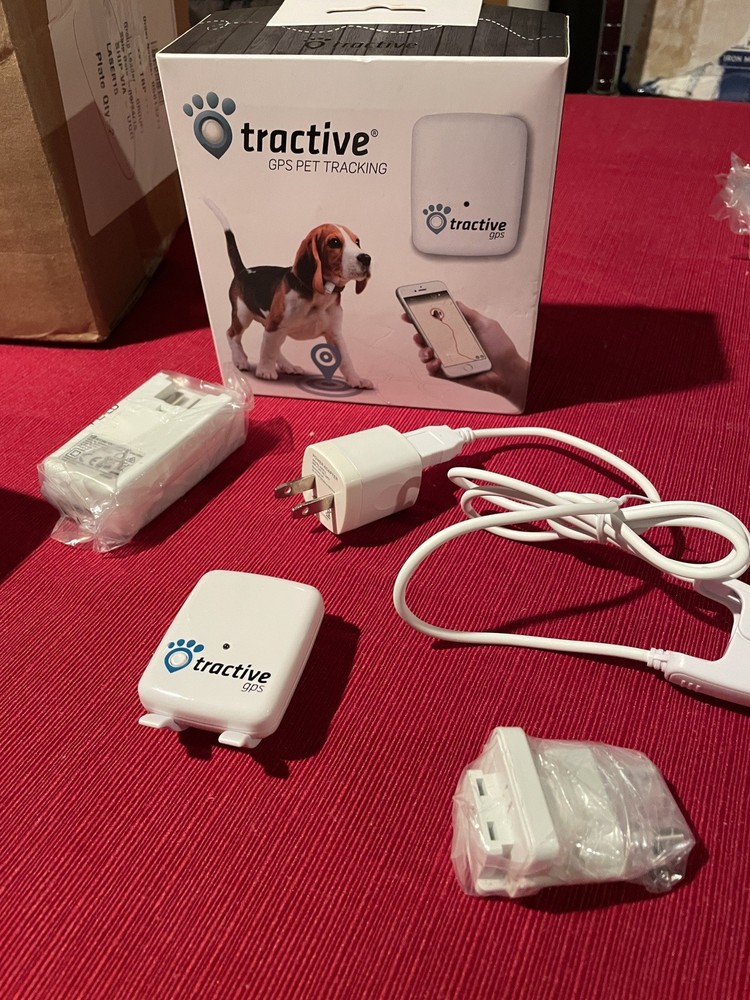 Tractive Gps Pet Tracking 2016 Model IC00220 Dog Tested! Works!