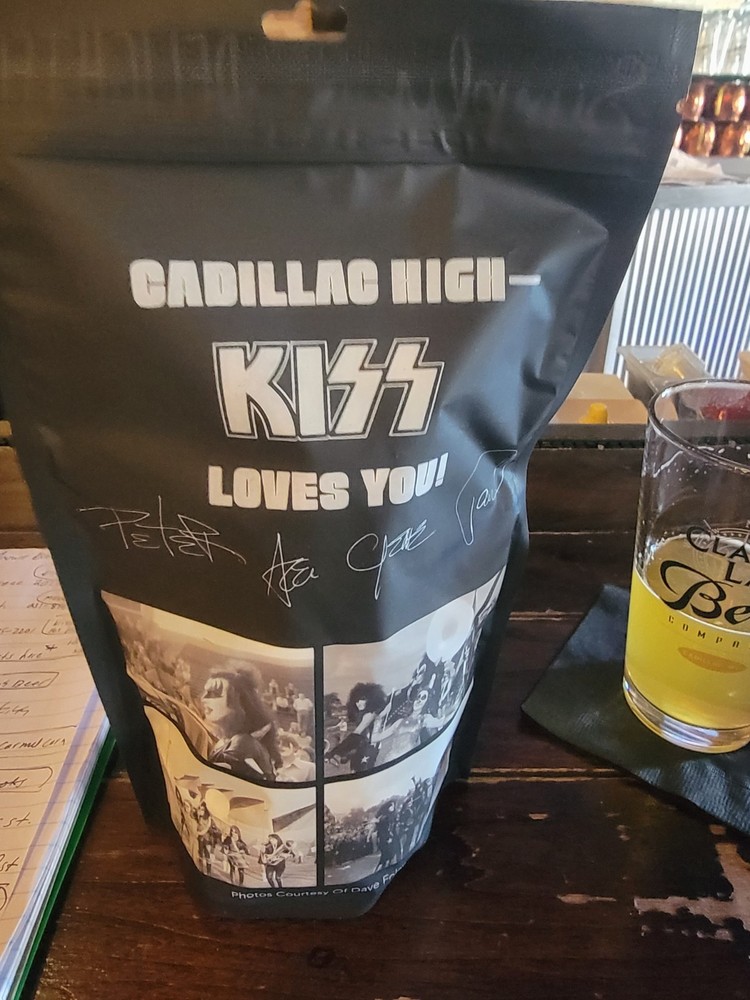 KISS CADILLAC MICHIGAN 50TH ANNIVERSARY CARMEL CORN ACE FREHLEY PAUL STANLEY GEN