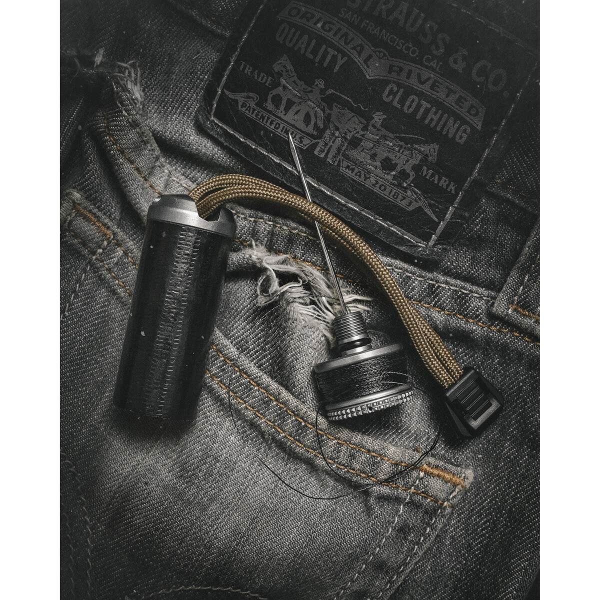 Exotac ripSPOOL Lightweight Field Repair Kit