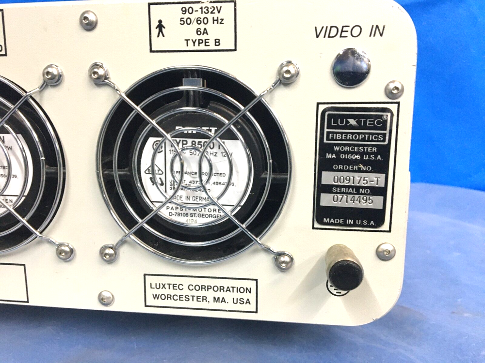 Luxtec Xenon Series 9000 Light Source, Model 9175