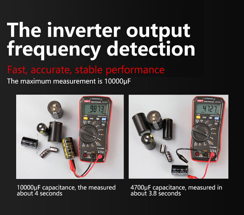 UNI-T UT117C Bluetooth Digital Multimeter True RMS UTCS06A 400A Current Clamp