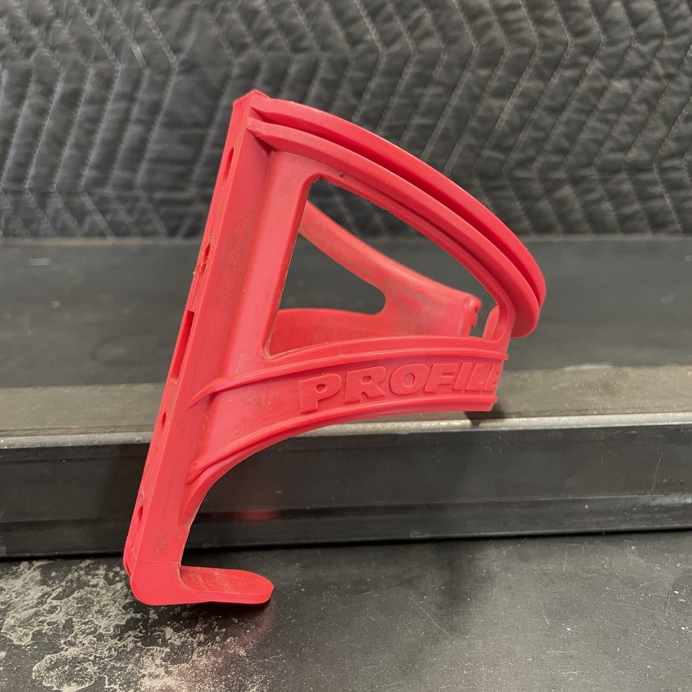 Vintage Red Profile Bottle Cage - Used