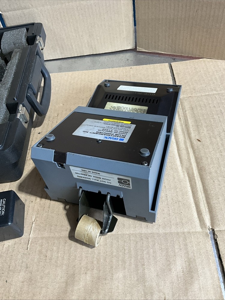BRADY BRADYMARKER XC PLUS PRINTER; Partial Kit