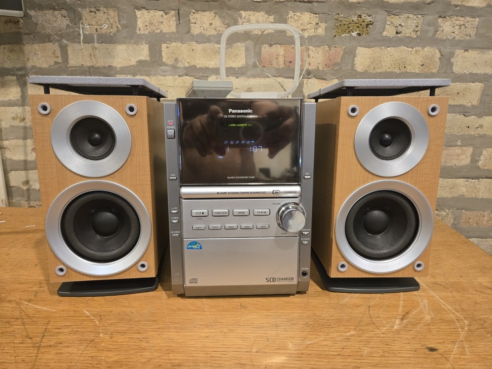 serviced Panasonic SA-PM16 surround system w/remote fully functional
