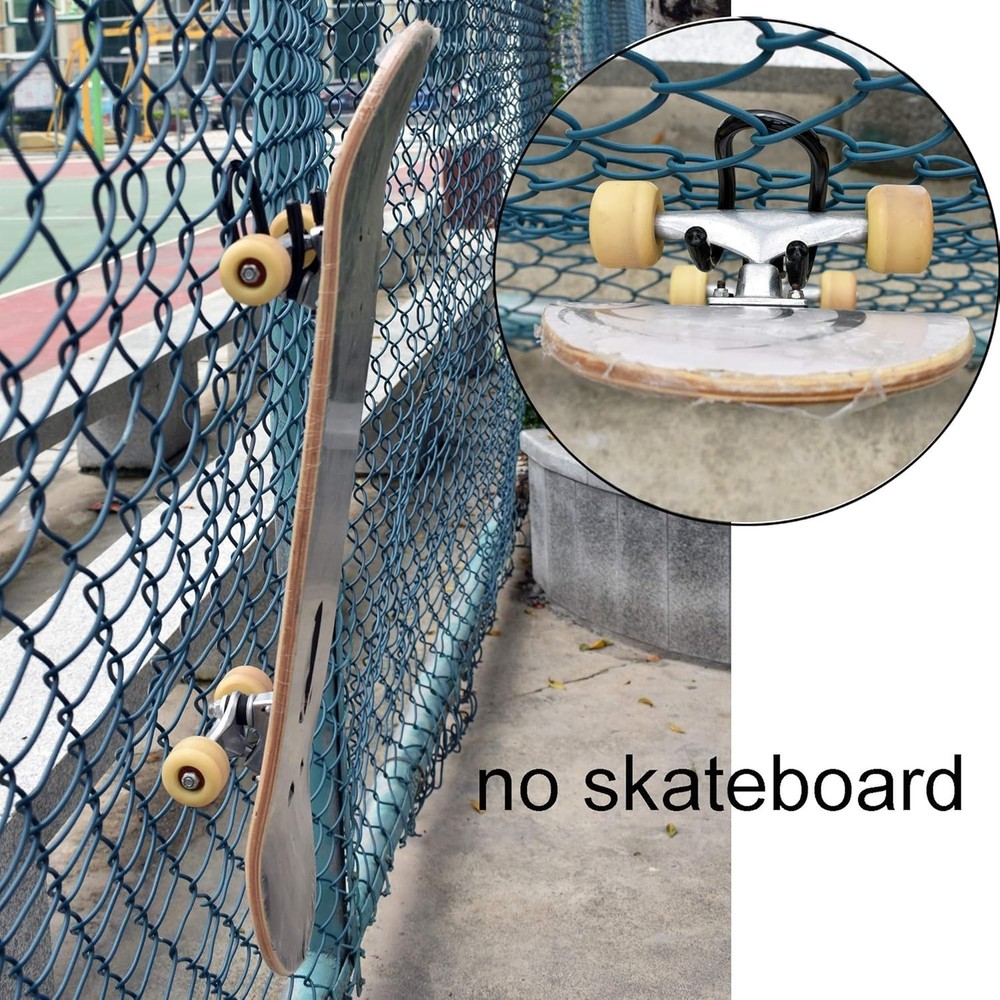 Space-Efficient Wall-Mount Skateboard Hanger - Adjustable & Stylish Design