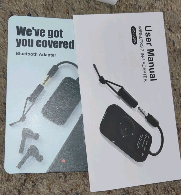 SoundSync Pro Bluetooth Transmitter & Receiver - Dual Pairing for TV & Airplane