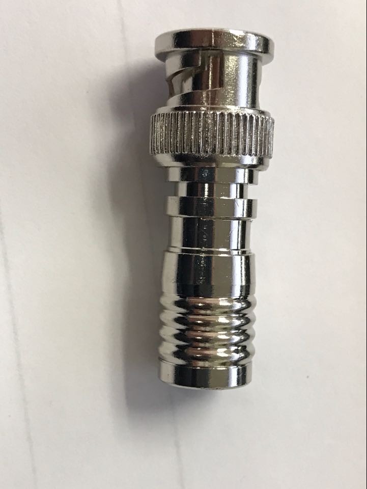 10pcs BNC Compression Connectors for CCTV System