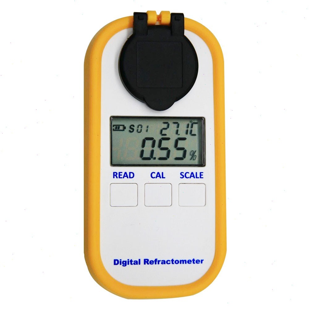 Portable Brix Meter Digital Honey Refractometer with Temperature Accuracy ±0.9℉