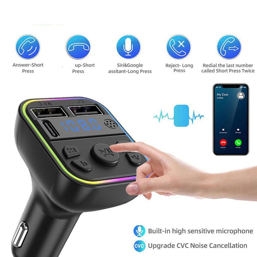 Car FM Transmitter MP3 Music Player Wireless FM Radio Transmitter sincere