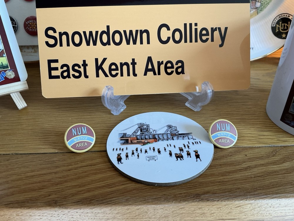 Snowdown Colliery NUM Drinks Coasters (please Message Which Design Required)